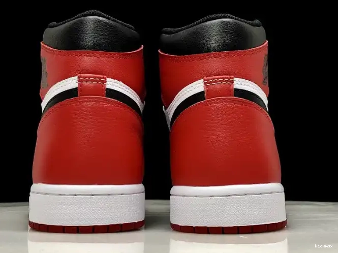 Rep MAX 555088-125 Retro Air Black 1 Toe Jordan 0406